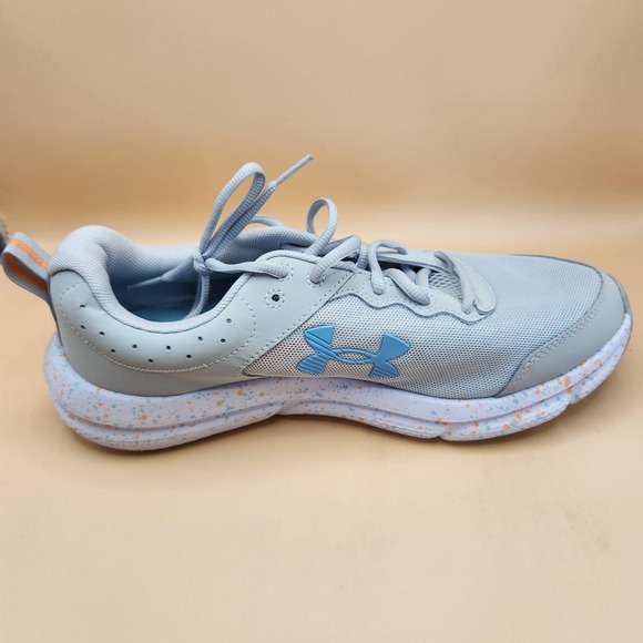 Under Armour Charged  Shoes Mens Size‎ 10.5 Cushion Mesh Running 3027093-100 - Picture 4 of 11